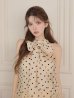 ベージュ　モデル：まりん　身長：164cm　着用サイズ：Sサイズ