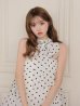 ホワイト　モデル：いおり　身長：161cm　着用サイズ：Sサイズ