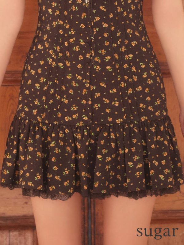 ブラウン　モデル：ななにー　身長：161cm　着用サイズ：Sサイズ