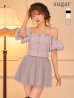 ピンク　モデル：羽澄まり　身長：158cm　着用サイズ：Sサイズ