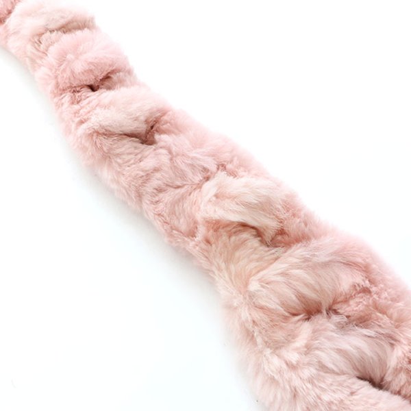 画像6: 【小物SALE】【ファッション小物：ファーショール】ラビットファーマフラー【2color】[HC02]