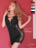 画像3: 【XSサイズあり】【Glossy/グロッシー】サイドレース切替/ フロントジップ/ ZIP タイト/ ミニドレス/ キャバドレス[OF2]