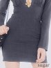 グレー　モデル：明日花キララ　身長：162cm 着用サイズ：Sサイズ