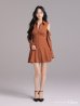 画像3: XSサイズあり【Glossy/グロッシー】オフショルダー/ カットデザイン/ フレア/ ミニドレス/ キャバドレス[OF08]