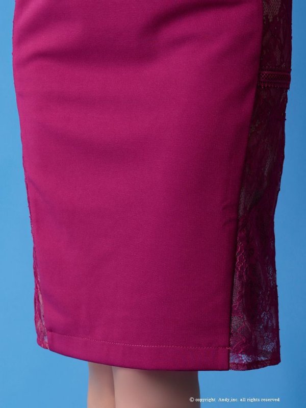 画像5: 【GLAMOROUS ANDY Fashion Press 05 COLLECTION 05】バストスピンドル/ サイドレース切替/ ワンカラー/ タイト/ ミニドレス / キャバドレス[OF05]