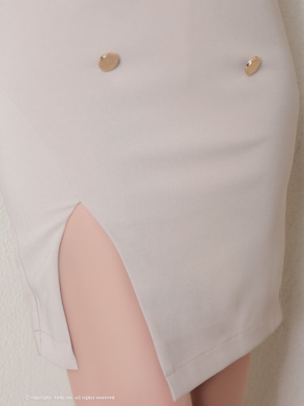 画像28: 【GLAMOROUS ANDY Fashion Press 11 COLLECTION 02】スリットスリーブジャケット/ 襟付き/ ジップ/ チェーンパイピング/ スリットスカート/ タイト/ ミニドレス/ キャバドレス[OF05]