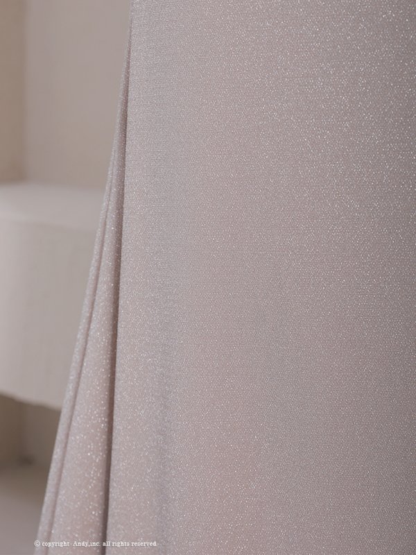 画像14: 【Andy GLAMOROUS/アンディグラマラス】ラメニット/ シアー/ 編み上げ/ スリット/ タイト/ ロングドレス/ キャバドレス long[OF05]