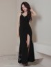 画像3: 【Andy GLAMOROUS/アンディグラマラス】マーメイド/ ワンカラー/ ラメ/ キャミソール/ ストレッチ/ タック/ ロングドレス/ キャバドレス long[OF05]