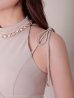 ベージュ モデル：あみ　身長：163cm　着用サイズ：Sサイズ