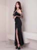 ブラック モデル：七瀬みほ　身長：162cm　着用サイズ：Sサイズ
