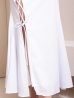 ホワイト モデル：あみ　身長：163cm　着用サイズ：Sサイズ