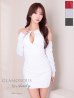 ホワイト モデル：七瀬みほ　身長：162cm　着用サイズ：XSサイズ