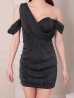 ブラック　モデル：七瀬みほ　身長：162cm　着用サイズ：Sサイズ