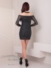 ブラック モデル：七瀬みほ　身長：162cm　着用サイズ：Sサイズ