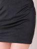 ブラック モデル：七瀬みほ　身長：162cm　着用サイズ：Sサイズ