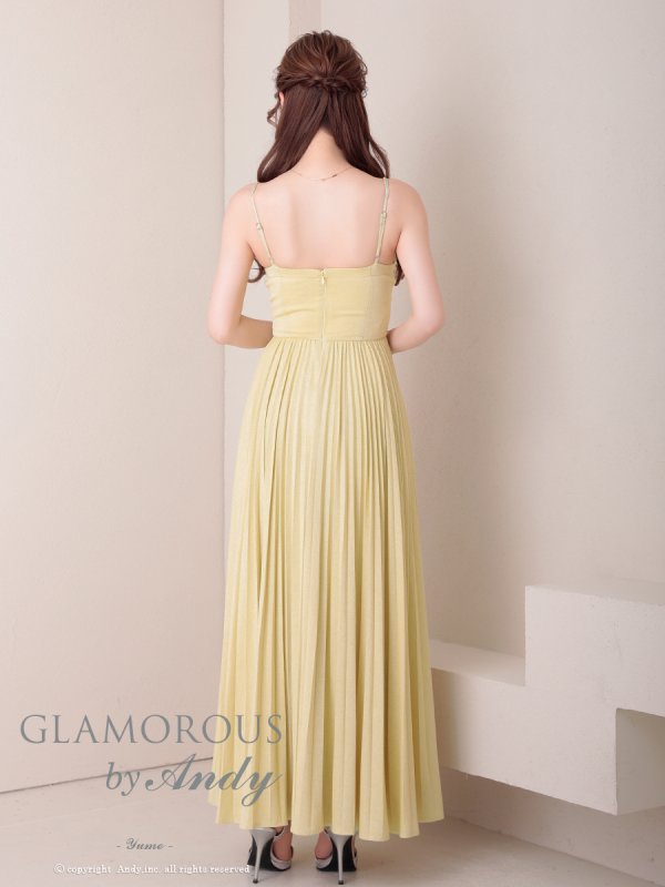 イエロー　モデル：ゆめ　身長：160cm　着用サイズ：Sサイズ