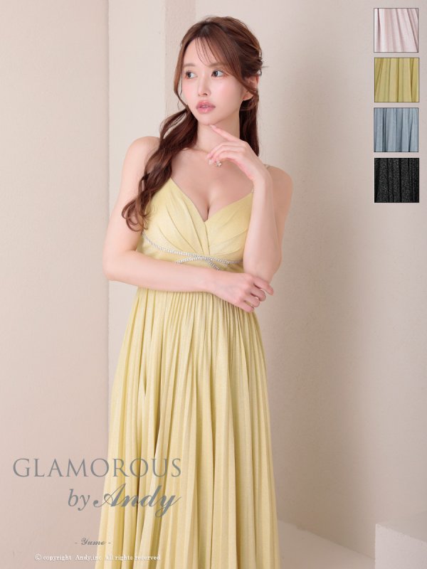 イエロー　モデル：ゆめ　身長：160cm　着用サイズ：Sサイズ