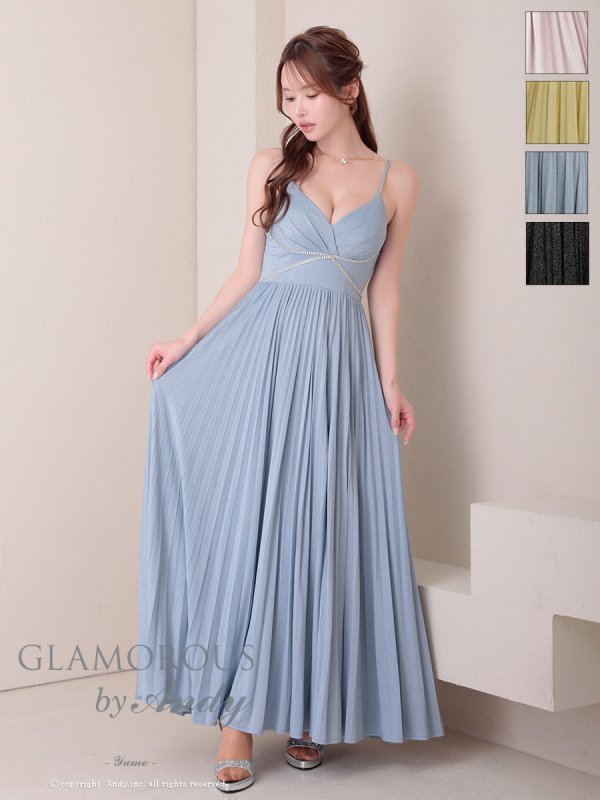 ブルー　モデル：ゆめ　身長：160cm　着用サイズ：Sサイズ