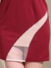 ワインレッド　モデル：かずは　身長：160cm　着用サイズ：Sサイズ