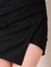 ブラック モデル：ゆめ　身長：160cm　着用サイズ：Sサイズ