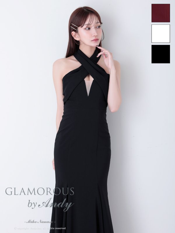 ブラック モデル：七瀬みほ　身長：162cm　着用サイズ：Sサイズ