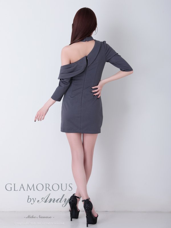 ダークグレー モデル：七瀬みほ　身長：162cm　着用サイズ：Sサイズ