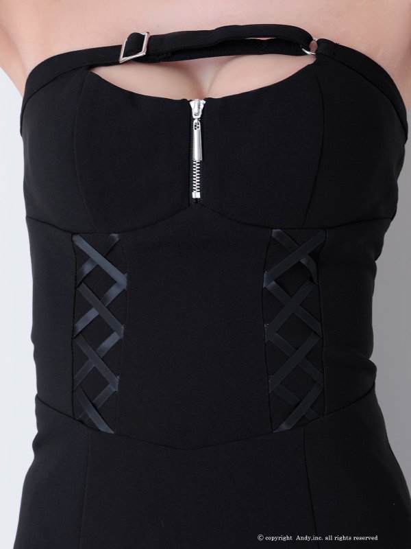 ブラック モデル：七瀬みほ　身長：162cm　着用サイズ：Sサイズ