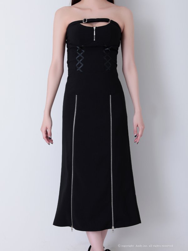 ブラック モデル：七瀬みほ　身長：162cm　着用サイズ：Sサイズ