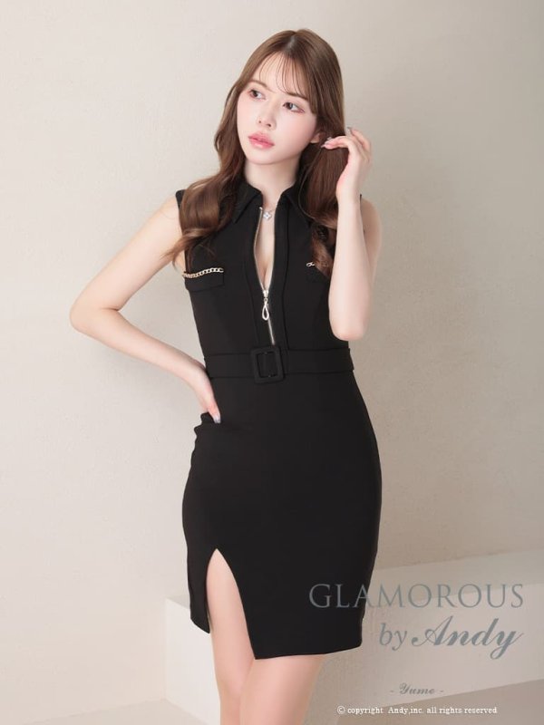 ブラック　モデル：ゆめ　身長：160cm　着用サイズ：Sサイズ