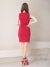 レッド　モデル：ゆめ　身長：160cm　着用サイズ：Sサイズ