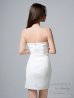 ホワイト　モデル：藤崎めい　身長：159cm　着用サイズ：Sサイズ