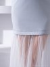 ホワイト　モデル：りさ　身長：164cm　着用サイズ：Sサイズ