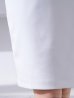 ホワイト モデル：りさ　身長：164cm　着用サイズ：Sサイズ