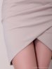 ベージュ　モデル：あみ　身長：163cm　着用サイズ：Sサイズ