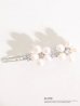画像2: 【Angel R/エンジェルアール】フラワーモチーフパールビジューヘアピン[OF02C-U] (2)