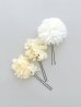 画像3: 【卒業袴小物】水引ホワイトドライフラワーセット髪飾り【1カラー】 (3)