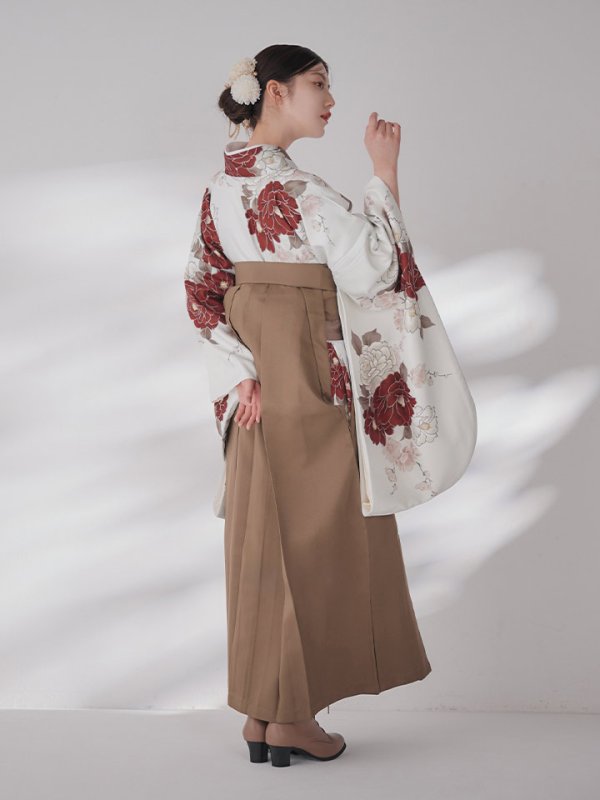 画像8: 【卒業袴小物】水引ホワイトドライフラワーセット髪飾り【1カラー】