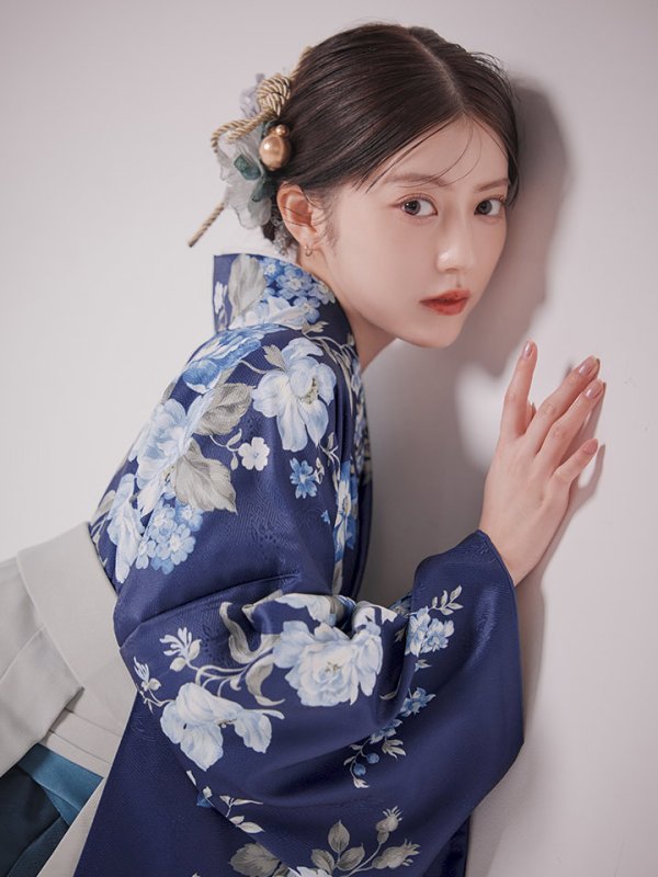 画像19: 【卒業袴小物】ドライフラワーセット髪飾り【2カラー】