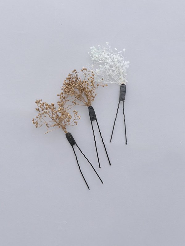 画像6: 【卒業袴小物】ドライフラワーセット髪飾り【2カラー】