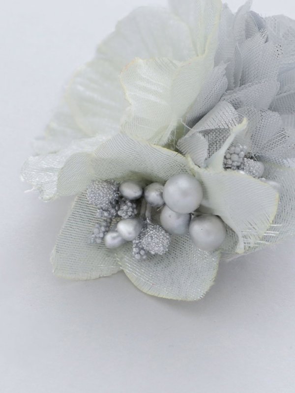 画像9: 【卒業袴小物】オーガンジーフラワーアンティークベリーコサージュ【3カラー】