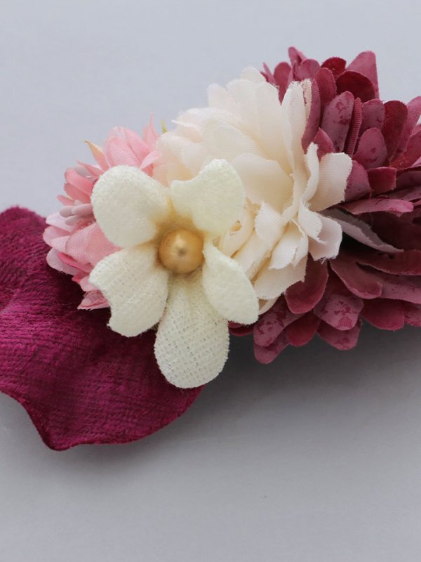 画像7: 【卒業袴小物】アーティフィシャルフラワーコサージュ【2カラー】