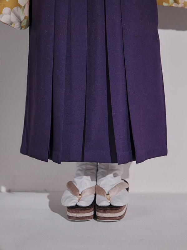 画像22: 【予約商品 / 1月中旬発送予定】黄フラワーブーケ イエロー二尺袖着物【卒業袴３点セット 二尺袖着物/帯/袴】