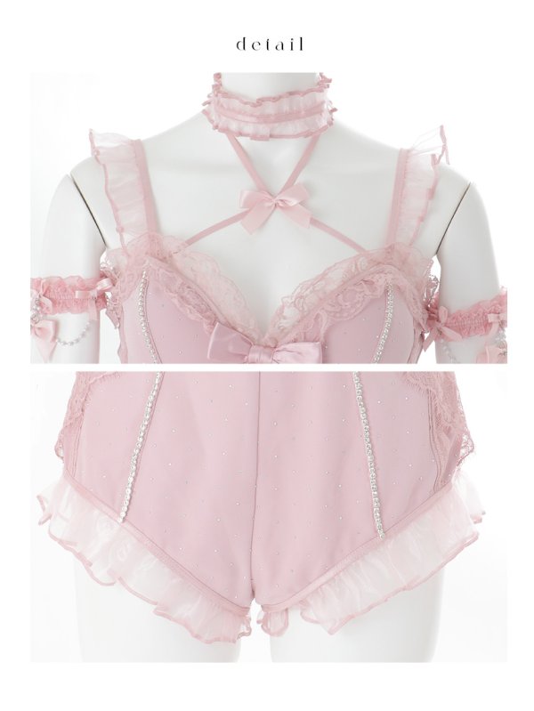 画像35: 【即日発送】【送料無料！】【マリームーンコラボ】【ハロウィン】2wayハーネスネックバニー【コスプレ6点セット】【XS-Lサイズ/3カラー】[HC03]