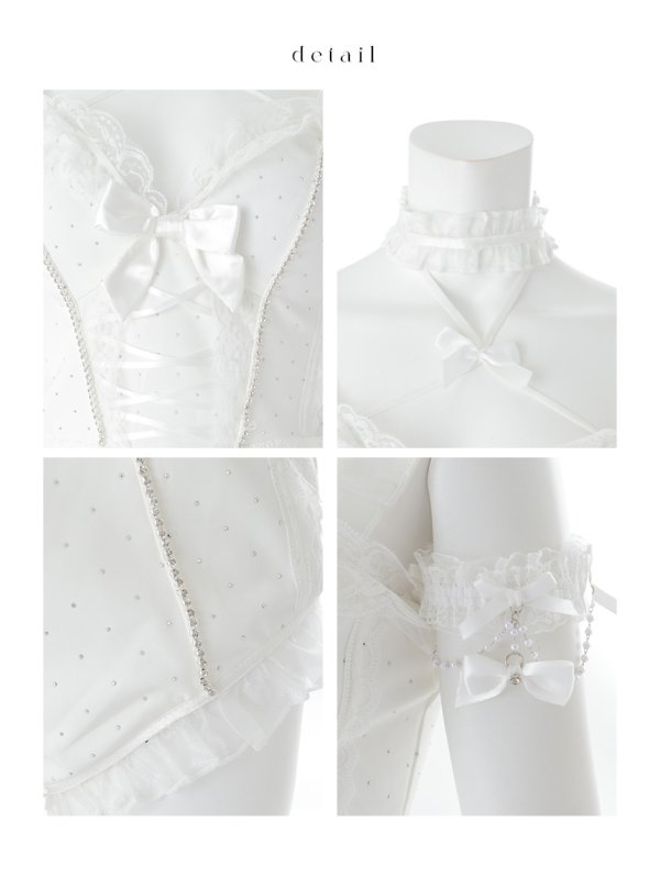 画像45: 【即日発送】【送料無料！】【マリームーンコラボ】【ハロウィン】2wayハーネスネックバニー【コスプレ6点セット】【XS-Lサイズ/3カラー】[HC03]