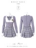 画像24: 【即日発送！】【ハロウィン】チェック制服セットアップ【コスプレ4点セット】【S-Lサイズ/2カラー】[OF04]