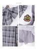 画像26: 【即日発送！】【ハロウィン】チェック制服セットアップ【コスプレ4点セット】【S-Lサイズ/2カラー】[OF04]