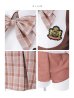 画像22: 【即日発送！】【ハロウィン】チェック制服セットアップ【コスプレ4点セット】【S-Lサイズ/2カラー】[OF04]