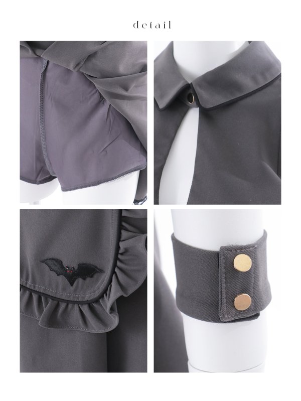 画像30: 【即日発送！】【ハロウィン】クラシカルメイドセットアップ【コスプレ5点セット】【XS-Mサイズ/2カラー】[OF04]