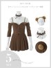 画像21: 【即日発送】【ハロウィン】オフショルプリーツ くまセットアップコスプレ【コスプレ5点セット】【XS-Lサイズ/1カラー】[OF04]