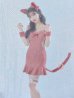 画像30: 【即日発送】【ハロウィン】 キャットレースミニワンピ 【コスプレ5点セット】【XS-Mサイズ/3カラー】[YMT]